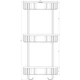 Полка настенная GLOBUS LUX SS 8477 267мм 3-х ярусная угловая округлая из нержавеющей стали сатин 000018166 - изображение 2