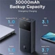 Повербанк 30000mAh 65W Baseus Star-Lord Digital Display 2xUSB/Type-C/microUSB черный (P10022908113-00) - изображение 9