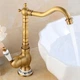 Смеситель для кухни Epelli Retro Bronze 04 с керамикой Бронзовый - изображение 7