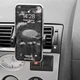 Держатель телефона в машину Baseus Steel Cannon Air Outlet Car Mount silver - изображение 3