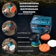 Аккумуляторная полировочно-шлифовальная машинка YK49 с двумя аккумуляторами и насадками - изображение 5