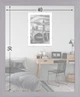 Фоторамка деревянная 40х50 багет: DL3304-02 Серое дерево (с антибликовым стеклом 2мм, двп) EmojiFrame - изображение 6