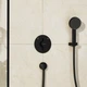 Внешняя часть смесителя без скрытой части HANSGROHE DuoTurn S черный латунь 155мм 75418670 - изображение 4