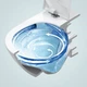 Унитаз подвесной безободковый белый VILLEROY&BOCH Subway 3.0 с сиденьем с микролифтом 4670TS01 - изображение 4