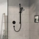 Внешняя часть смесителя без скрытой части HANSGROHE ShowerSelect Comfort S черный латунь 155мм 15553670 - изображение 4
