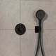 Внешняя часть смесителя без скрытой части HANSGROHE ShowerSelect Comfort S черный латунь 155мм 15554670 - изображение 4
