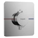 Зовнішня частина змішувача без прихованої частини HANSGROHE ShowerSelect Comfort Q хром латунь 155x155мм 15588000 - зображення 1