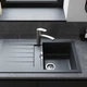 Змішувач для кухні одноважільний HANSGROHE Focus M41 сатин латунь 31806800 - зображення 3