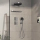 Перемикач потоку HANSGROHE ShowerSelect Comfort E прихованого монтажу латунний хром 15573000 - зображення 7