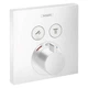 Внешняя часть смесителя без скрытой части HANSGROHE ShowerSelect белый латунь 155x155мм 15763700 - изображение 1