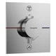 Внешняя часть смесителя без скрытой части HANSGROHE ShowerSelect Comfort E хром латунь 155x155мм 15572000 - изображение 1