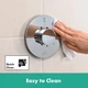 Внешняя часть смесителя без скрытой части HANSGROHE ShowerSelect Comfort S хром латунь 155мм 15554000 - изображение 7