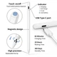 Стилус для планшета и телефона Universal Stylus Pen универсальный - изображение 4