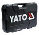 Набір інструментів YATO YT-38881 (129 шт.) - зображення 3