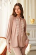 Рубашка Komilfo 50(2XL) Коричневый (93850) - изображение 1