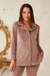 Жакет Komilfo 50(2XL) Коричневый (93763) - изображение 1