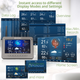 Метеостанція Bresser Professional WIFI HD TFT Colour Weather Center 7-in-1 Sensor (7003500) - изображение 8