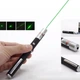 Лазерна указка Green Laser Pointer 100 mW / зелений промінь / батареї / коробка - зображення 2
