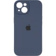 Чохол силіконовий Full Silicone Case for iPhone 15 Dark Blue (з захистом камери) - изображение 1