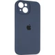 Чохол силіконовий Full Silicone Case for iPhone 15 Dark Blue (з захистом камери) - изображение 3