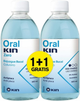 Ополіскувач для порожнини рота Oralkin Zero Mouthwash Pack 2 x 500 мл (8436026214299) - зображення 1