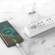 Зарядное устройство для быстрой зарядки сети Borofone BA54A QC3.0 18W с Type-C кабелем и силой тока 3A Белый - изображение 2