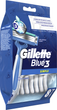 Станок Gillette Blue3 Simple (8) одноразовий - зображення 2