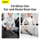 Автомобильный пылесос Baseus аккумуляторный Car Vacuum Cleaner A3 dark gray (CRXCQA3-0A) - изображение 7