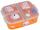 Ланч-бокс Euromic Multi Compartment Sandwich Box Peppa Pig 1 л (8412497139200) - зображення 1