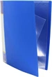 Папка пластиковая Economix Light А4 10 файлов синяя (E37601-02) - изображение 3