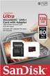 Карта памяти SanDisk microSDXC Ultra 128GB Class 10 UHS-1 (с адаптером) (SDSQUNS-128G-GN6TA) - изображение 5