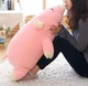 Мягкая Игрушка Антистресс Подушка Свинья 70 см Розовая - изображение 4