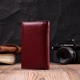 Женский кошелек с монетницей из натуральной кожи ST Leather бордового цвета в три сложения (bg194fash70) - изображение 9