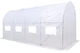 Теплица садовая, парник Польша 2,5x4x2 м 4 секции белая 10м2 - изображение 4
