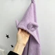 Дитячий махровое полотенце с уголком 100х100 см Oh My Kids Лиловый - изображение 2