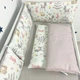 Бортики в детскую кровать 4 шт 60х30 см Oh My Kids «Косули» розовый - изображение 7