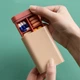 Карманная таблетница органайзер для таблеток от 3 до 6 ячеек бежевая - изображение 4