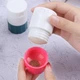 3 в 1 измельчитель для таблеток резак делитель для таблеток таблетница белый с розовым - изображение 2