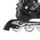 Роликові ковзани 2в1 Nils Extreme NH10905 LED розм. L 39-42 чорний - зображення 5