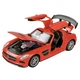 Машинка іграшка Mercedes Benz SLS AMG дитяча металева моделька колекційна 15 см Червоний (8491990) - зображення 2