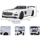 Машина игрушка Mercedes Benz SLS AMG детская металлическая моделька коллекционная 15 см Белый (6077885) - изображение 4