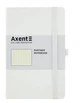Записна книга Partner 12.5x19.5 cм 96 аркушів в крапку, біла Axent - изображение 1