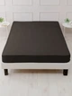 Простынь на резинке Good-Dream microfiber Brown 160х200 (GDMBSHEETF160200) - изображение 5