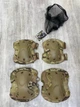 Тактические наколенники и налокотники для защиты с быстросъемной системой крепления Multicam - изображение 2