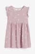 Платье H&M 134 140см сиренево белый 25011022630 - изображение 3