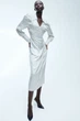 Сукня H&M M срібляста 1200695 - зображення 3