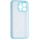 Чохол Fiji Silicone Case Full Camera для Apple iPhone 15 Pro Max бампер накладка із захистом камери Light Blue - зображення 3