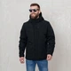 Мужская демисезонная куртка большого размера UF-fashion 73-(CFK) 60 черный - изображение 1