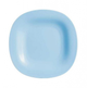 Тарелка десертная бирюзовая квадратная Carine Light Blue 190 мм Luminarc (P4245) - зображення 1