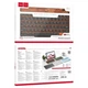 Клавіатура HOCO S55 Transparent Discovery edition wireless BT keyboard Citrus Color - изображение 2